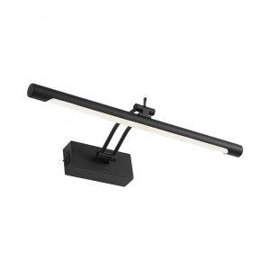 Aplica LED Sara, 8W, 700 lm, temperatura de culoare ajustabila(3000-6500K), neagra, metal, Braytron [1]- savelectro.ro