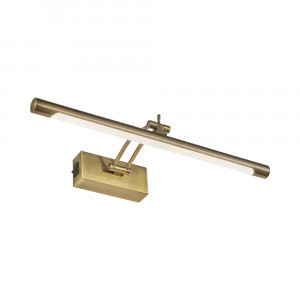 Aplica LED Sara, 8W, 700 lm, temperatura de culoare ajustabila(3000-6500K), cu intrerupator, aurie, metal, Braytron [1]- savelectro.ro
