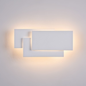Aplica LED Trame C804WL-L12W, 12W, 400lm, lumina calda, IP20, alba, Maytoni [1]- savelectro.ro