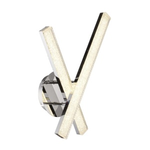 Klausen Stoc, Aplica LED Virtus KL6327, 22W, 4000K, crom, stil modern, Klausen - savelectro.ro