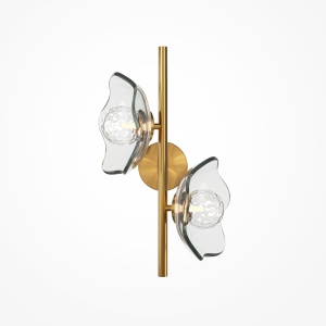 Corpuri de iluminat, Aplica Miracle MOD207WL-02BS, 2xG9, aurie+alba, IP20, Maytoni - savelectro.ro