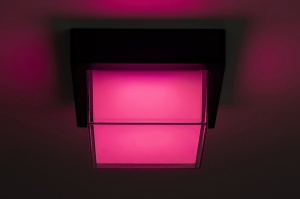 Aplica patrata exterior LED Durbe, 10W, RGB, lumina calda/neutra/rece, IP54, Rabalux [4]- savelectro.ro