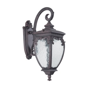 Aplica pentru exterior Fleur O414WL-01BZ, 1xE27, neagra+transparenta, IP44, Maytoni [3]- savelectro.ro
