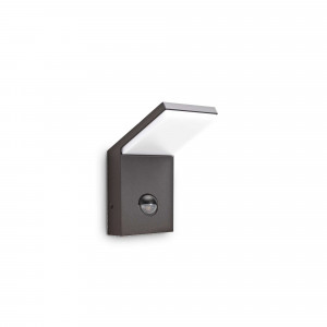 Aplica pentru exterior LED STYLE, antracit, cu senzor, 9.5W, 960 lumeni, lumina neutra (4000K), 221519, Ideal Lux