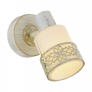 Corpuri de iluminat, Aplica Romantik KL9138, 1xE14, alba, IP20, Klausen - savelectro.ro