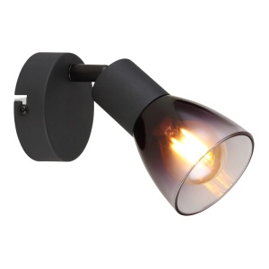 Aplica Satella, 1xE14, IP20, neagra mat, Globo Lighting [5]- savelectro.ro