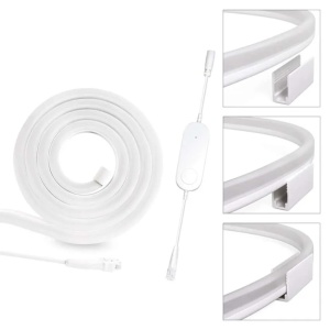 Banda LED flexibila GoSmart NEON White 3 m, 23 W, RGBIC, WiFi [3]- savelectro.ro