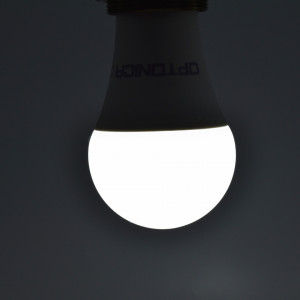 Bec LED 15W (90W), E27, A60, 1320 lm, lumina rece (6000K), opal, Optonica