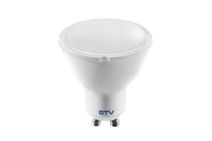 Becuri LED GU10, Bec LED 1W, GU10, GTV, 110 lm, lumina neutra (4000K), alb, clasa energetica E - savelectro.ro
