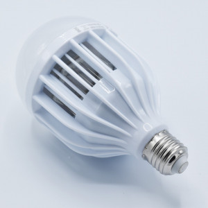 Bec led 8W + bec anti-insecte 2W - 10W (80W), E27, 800 lm, lumina neutra (4500K), opal, Optonica