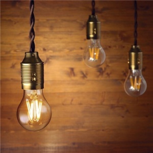 Bec LED filament, 10W(75W), E27, 1055lm, lumina calda (3000 K), IP20, transparent, V-TAC [5]- savelectro.ro