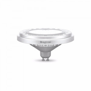 Bec led GU10 14W (70W) Braytron, AR111, 1220lm, lumina calda (3000K), clasa energetica F