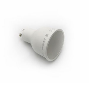 Becuri, Bec LED GU10 Lumen 10W, lumina neutra (4000 K), dimabil, 230V, 105 grade, aluminiu, clar - savelectro.ro