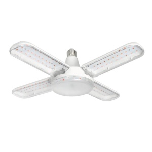 Bec led pentru cresterea plantelor, 40W, E27, 4 brate ajustabile [1]- savelectro.ro