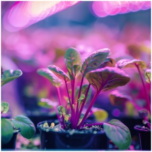 Bec LED pentru cresterea plantelor, 9W, E27, 1200 K, negru [8]- savelectro.ro