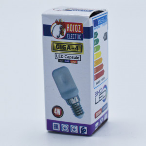 Becuri LED E14, Bec LED tip capsula Horoz Electric, 4W(30W), E14, 360 lm, lumina rece (6400K), clasa energetica F - savelectro.ro