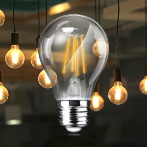 Bec led Vintage 8W (60W) Braytron, A60, E27, 806lm, dimabil, lumina calda (2700K), clasa energetica F [4]- savelectro.ro