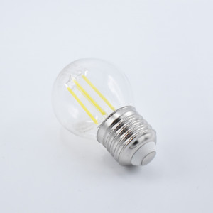Bec LED Vintage filament sferic 6W (45W), E27, G45, 600 lm, lumina rece (6400K), V-TAC