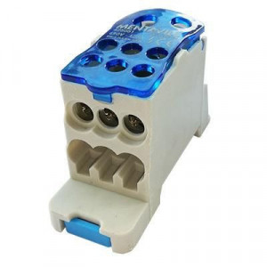 Accesorii Sigurante, Bloc distributie 1P 1x35, 7 terminale, 125A, 400V, Mentavill - savelectro.ro