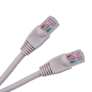 Cabluri Electrice, Cablu de retea 5 metri RJ45 cat 5e, Rebel - savelectro.ro