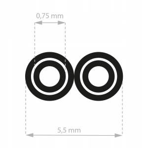 Cablu Textil Rasucit Maro 2x0,75 [2]- savelectro.ro