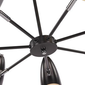 Candelabru Aida MOD033PL-07B, 7xE14, neagra, IP20, Maytoni [4]- savelectro.ro