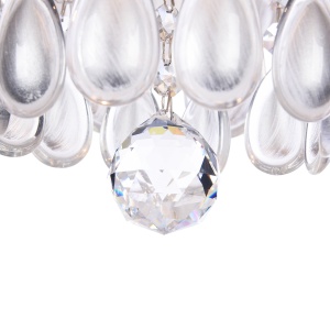 Candelabru Chabrol MOD056PL-04S, 4xE14, argintiu+transparent, IP20, Maytoni [4]- savelectro.ro
