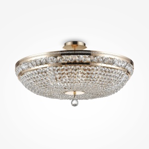 Candelabru Ottilia DIA700-CL-12-G, 12xE14, auriu+tarnsparent, IP20, Maytoni [1]- savelectro.ro