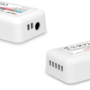 Controler + telecomanda banda led RGBW touch, 12-24V, 10A, Miboxer [2]- savelectro.ro