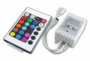 Controller slim 24 taste banda led RGB 12V 6A 72W [1]- savelectro.ro