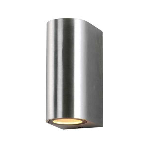 Aplice si felinare exterior, Corp de perete pentru exterior, aluminiu, 2 becuri, dulie GU10, protectie IP54, Optonica - savelectro.ro