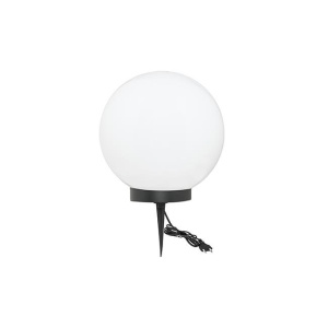 Corp LED de gradina 1xE27, Ø40 cm, forma glob, IP54, alb, Masterled