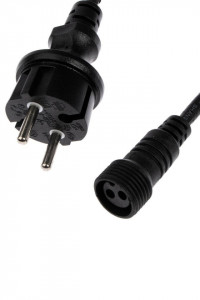 Ghirlanda luminoasa, 20 becuri, dulie E27, 20M, protectie IP44 [6]- savelectro.ro