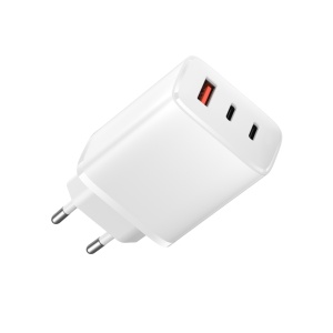 Baterii si Acumulatori, Incarcator 65W, 2xUSB-C, 1xUSB-A, alb, Optonica - savelectro.ro