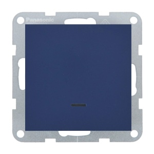 Prize si intrerupatoare Panasonic, Intrerupator cu led 10A, IP20, Ocean, Panasonic Karre Plus 55 Soft Touch - savelectro.ro