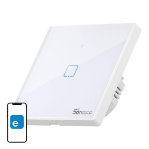 Întrerupător Smart WiFi + RF 433MHz Sonoff T2 EU TX (1 canal) [1]- savelectro.ro