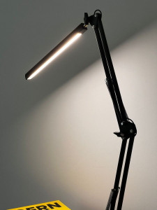 Lampa de birou ajustabila Armstrong LED, 11W, temperatura de culoare ajustabila(3000/4500/6500K), 1160 lm, neagra, Klausen [6]- savelectro.ro