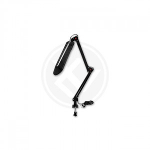 Lampa de birou LED 1585-LVT, orientabila, cu intrerupator, 7W, 480lm, lumina neutra, neagra, IP20, Masterled [1]- savelectro.ro
