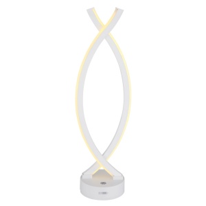 Lampi de birou si veioze, Lampa de birou LED Hela 58457W, reincarcabila, 1W, 70 lm, lumina calda, alb - savelectro.ro