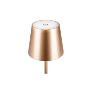 Lampa de birou LED Solio,3W, lumina neutra,cu acumulator, auriu, Masterled [3]- savelectro.ro