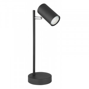 Lampa de birou Robby 57910TB, cu intrerupator, 1xGU10, neagra, IP20, Globo [3]- savelectro.ro
