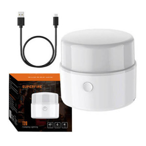 Lampă de camping Superfire T20, 180lm, USB [3]- savelectro.ro