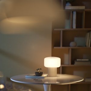 Lampa de masa Omaggio 1xG9, bej, ceramica, Maytoni [8]- savelectro.ro