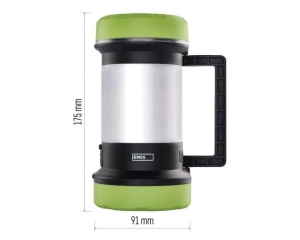 Lampa LED camping reincarcabila, 350 lm, 4000 mAh, 7 moduri, IP44, magnet, functie powerbank, Emos [12]- savelectro.ro