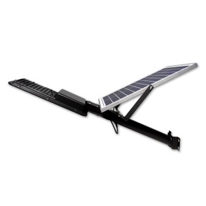 Lampa stradala LED 150W cu panou solar, telecomanda si suport de prindere incluse, lumina rece(6000 K) [5]- savelectro.ro