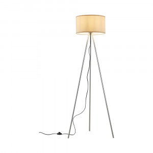 Lampadar Astral BR-BV06-00033, cu intrerupator, 1xE27, bej+crom, IP20, Braytron [3]- savelectro.ro