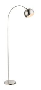 Lampadar Benno, 1xE27, IP20, crom+nichel mat, Globo Lighting