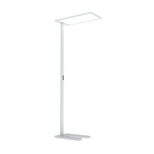 Lampadare, Lampadar LED Comfort-1 PT 76W, 8180lm, lumina neutra (4000 K), dimabil, senzor miscare, alb, Ideal Lux - savelectro.ro