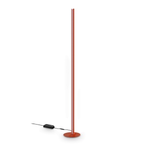 Lampadare, Lampadar LED Dorica 50W, 6000lm, lumina calda (3000 K), dimabil, portocaliu, Ideal Lux - savelectro.ro