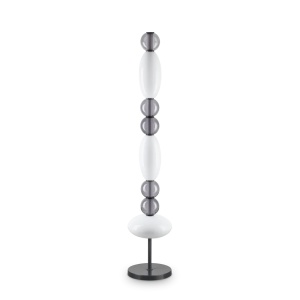 Lampadare, Lampadar LED Lumiere, 58W, 7550lm, lumina calda (3000 K), IP20, negru, Ideal Lux - savelectro.ro